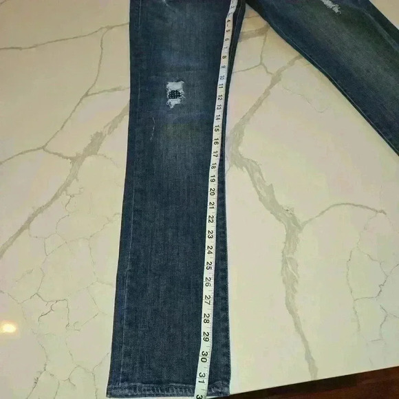 Rock&Republic Womens Berlin Distressed Embellished Stretch Skinny Jeans Size 10 - Picture 10 of 13